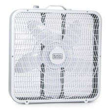 BLACK+DECKER(TM) BFB20SW 20-In. 3-Speed Portable Box Fan with Carrying...