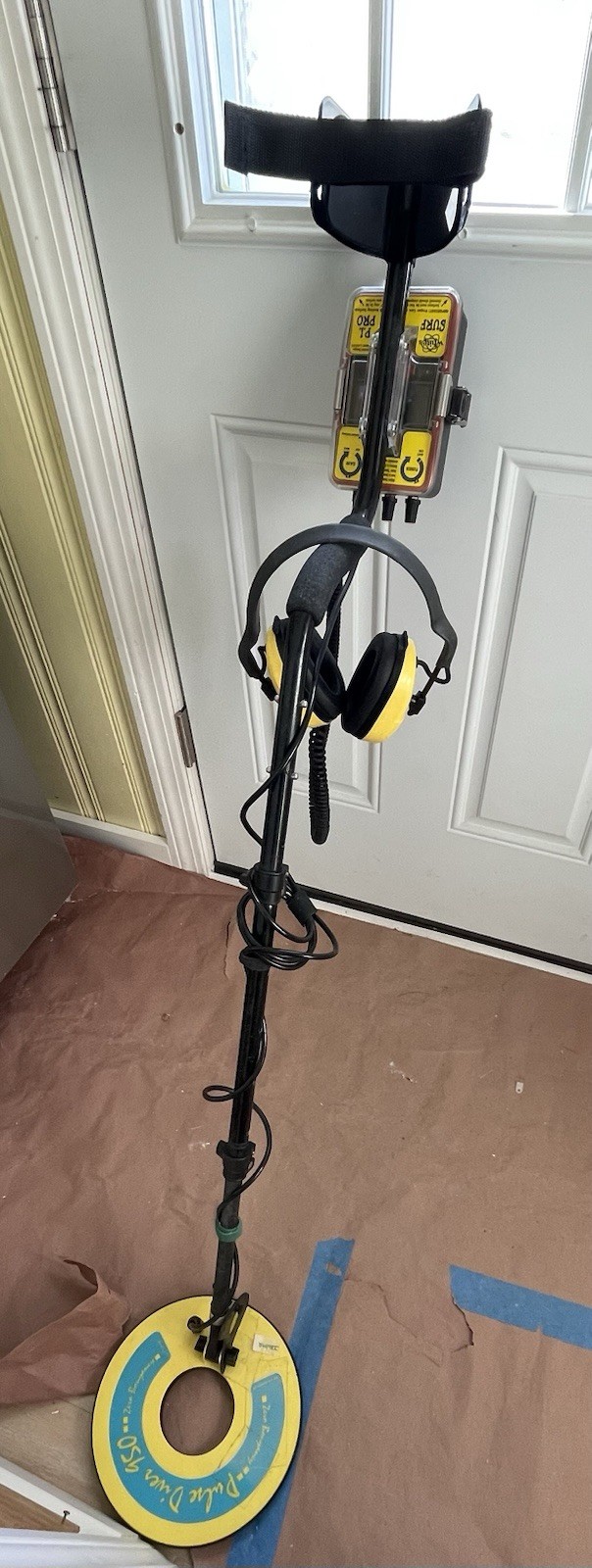 White's Surf P.I. Pro Diver’s Metal Detector w/ 950 Coil Beach/Dive