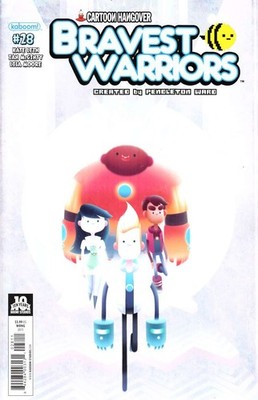 Bravest Warriors #28 Variant - B (BOOM! Studios January 2015) w/sleeve+board