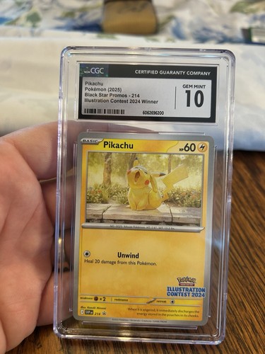 Pikachu (Illustration Contest 2024) — Scarlet & Violet Promo