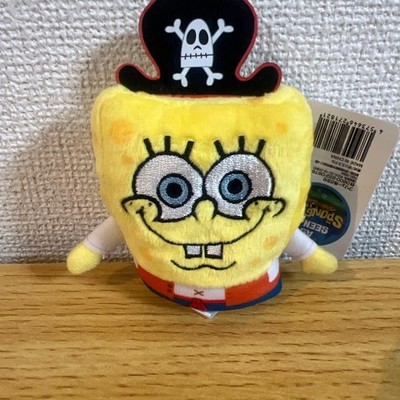 SpongeBob the Movie Finger Puppet Pirate Style Stuffed Toy Brand New with Tag
