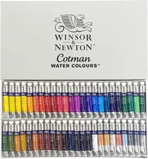 Winsor & Newton Cotman Watercolor 48 Colors Set
