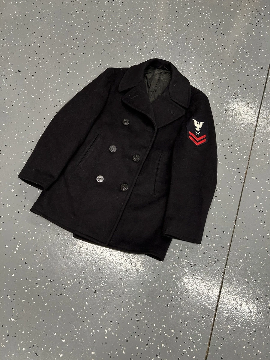 Navy Issue Pea Coat In Original Vietnam War Uniforms for sale | eBay