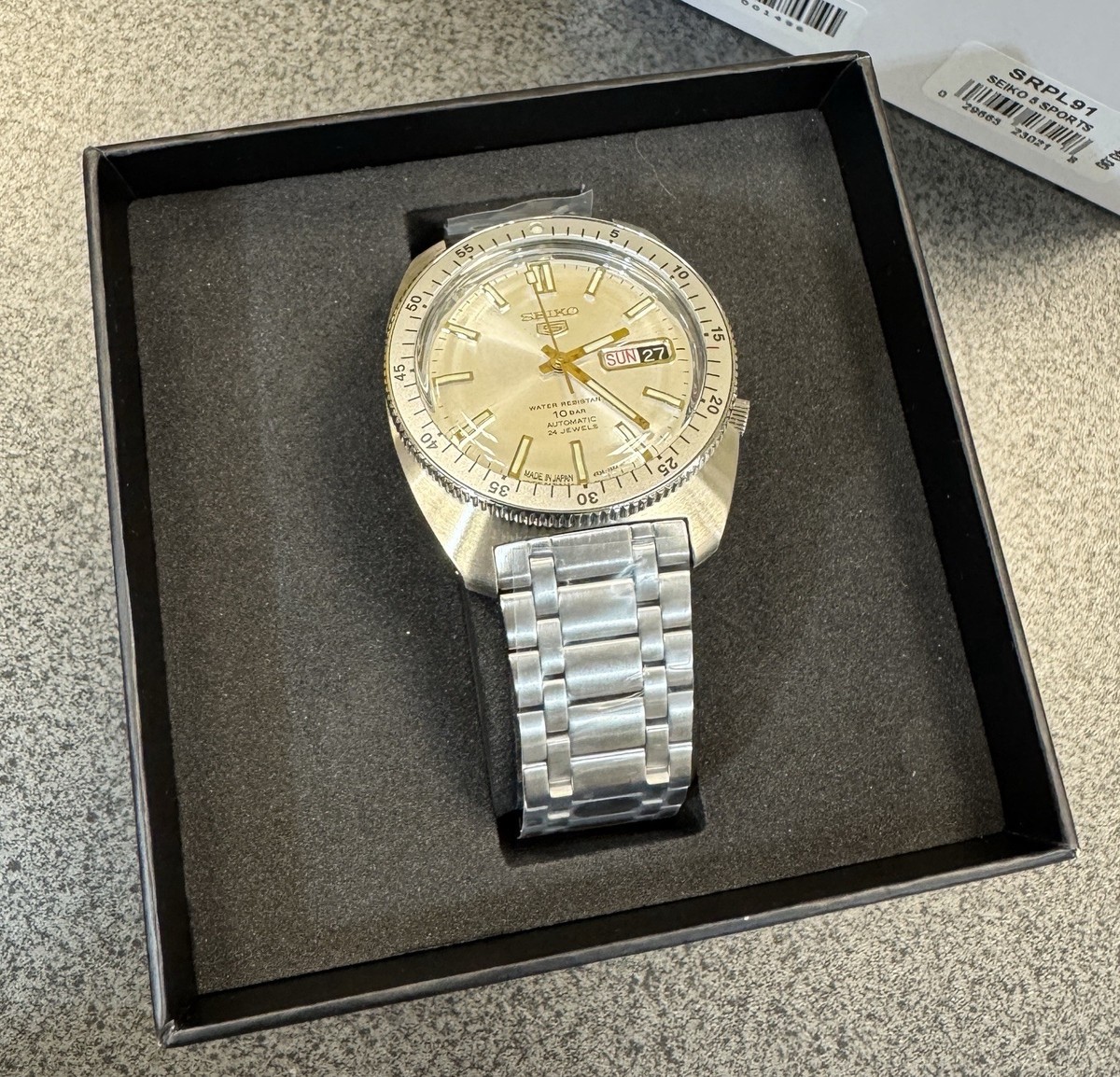 Seiko 5 Sports SKX Series 38.2mm Silver Dial Steel Limited Edition