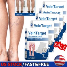 4 20 Vein Target Microneedle Patches Advanced Varicose Veins Treatment for Legs