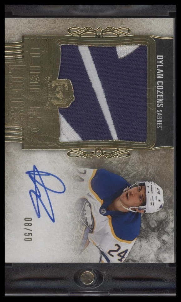2022-23 The Cup Update Limited Logos Dylan Cozens /50 AU #LL-DC