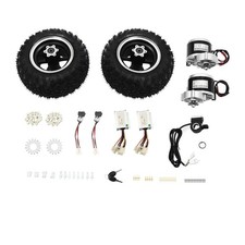 Double Wheel w/ Motor Drive Conversion Kit For Electric Beach Scooter 24V 250W