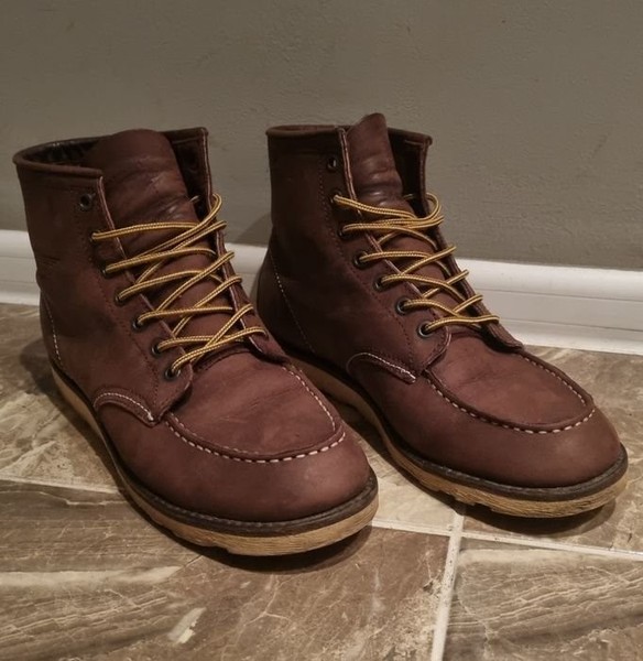 Men Red Wing Shoes Boots Brown Leather 42