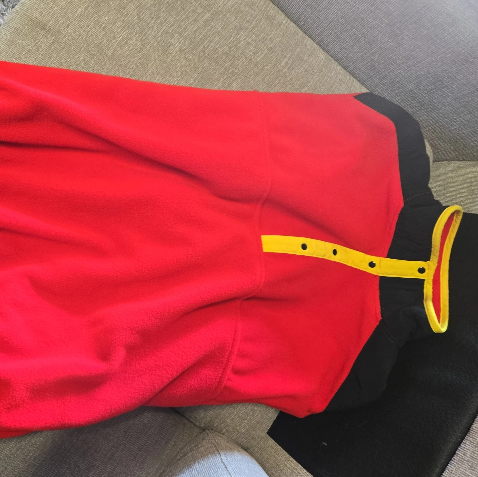 Vintage 1992 Marlboro Adventure Team Mens XL Red Fleece Pullover Jacket NWT image 11