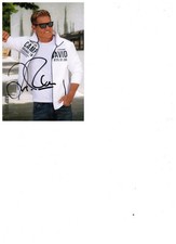 schöne Autogrammkarte Dieter Bohlen