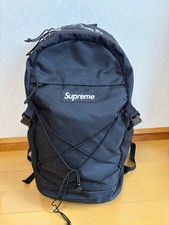 Supreme 16SS Backpack Black Vintage Archive Logo Bag 17.72in