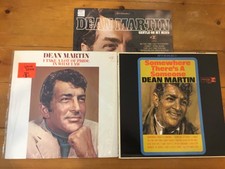 Dean Martin Lot of 3 Albums, See Pictures, Vinyls Visually rated  Pop, Jazz  A37