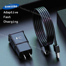 Adapter Fast Charger Type C With Android Phone Charging Cable For Samsung Galaxy