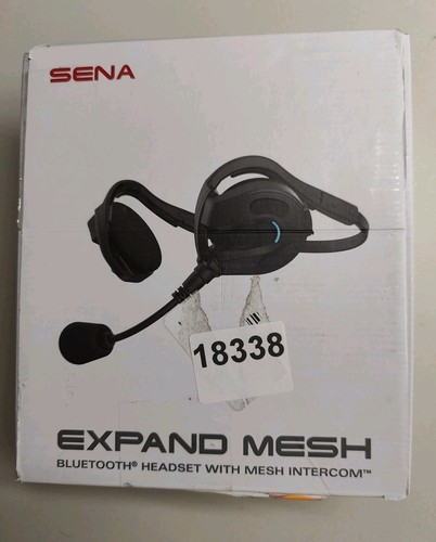 SENA Expand Mesh Multi-Sport Mesh Intercom Communication Headset, Black