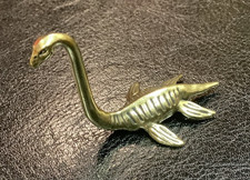 Loch Ness Monster Miniature Brass Statue