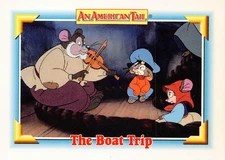 1991 Impel An American Tail: Fievel Goes West #108 The Boat Trip