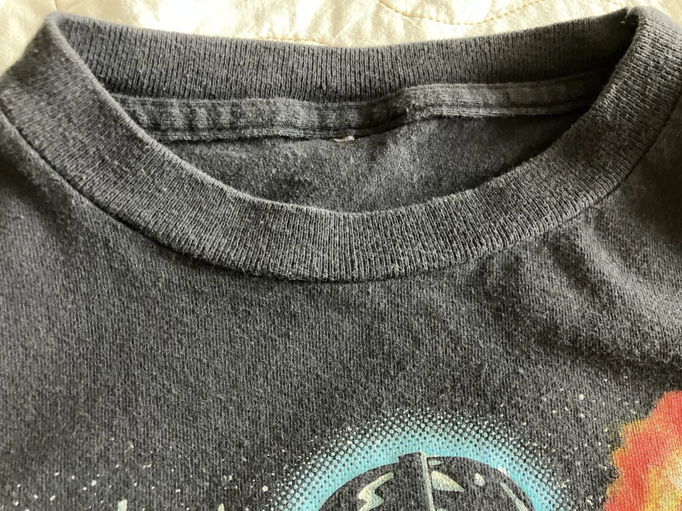 Camiseta vintage 1996 Star Wars Darth Vader Lucas Films Darth Maul Dark Side JUVENTUDE G - Imagem 3 de 4