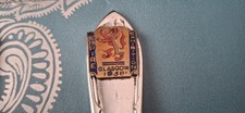 Souvenir 1938 Empire Exhibition Spoons Silver Plated Glasgow Bellahouston Park.