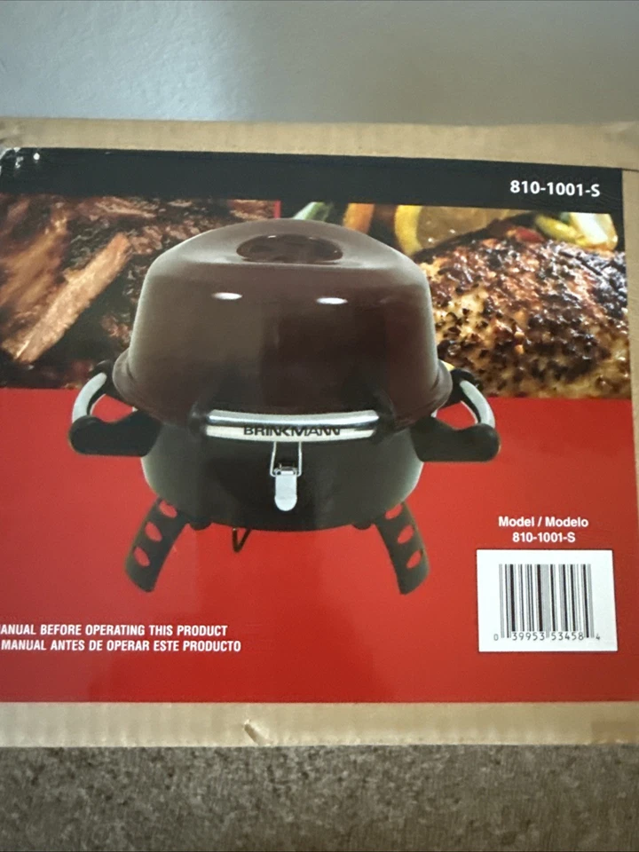 Brinkmann Portable Charcoal Grill 桌面 810-1001-5 全新 — 第 2/4 张图片