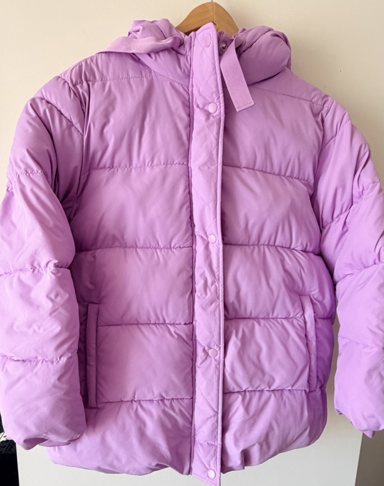 GAP Cold Control Max Upcycled Puffer Jacket Viole… - image 4