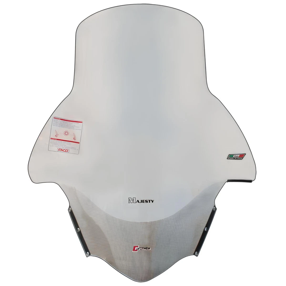 PARABREZZA FABBRI TRASPARENTE EXCLUSIVE per Yamaha 150 YP MAJESTY 1998-2000
