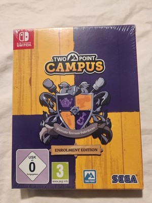 Two Point Campus Enrolment Edition (Nintendo Switch) New Sealed