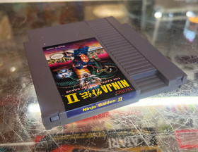 NINTENDO NES NINJA GAIDEN II 2 GAME - TESTED - FREE SHIPPING -