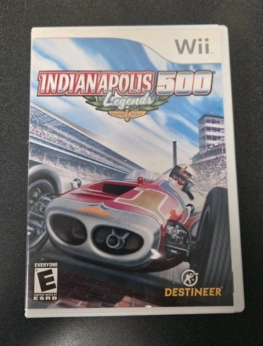 Indianapolis 500 Legends (Nintendo Wii) *COMPLETE W/ MANUAL - TESTED*