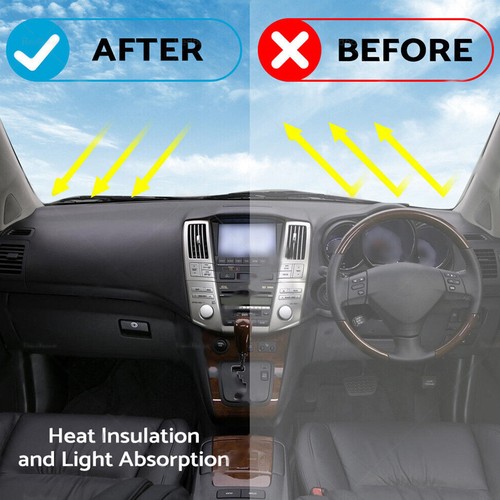 Non-Slip Dash Mat For Hyundai i-30 Hatch 2012-2017 Dashboard Cover Black AU - Picture 8 of 9
