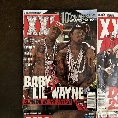 Lot of 16 Hip Hop Magazine XXL Source 2 Pac Jay Z Nas T.I. Eminem