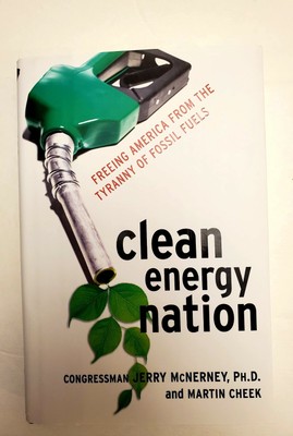 Clean Energy Nation Congressman Jerry McNerney HC/DJ 1st/1st 2012 FREE SHIPPING