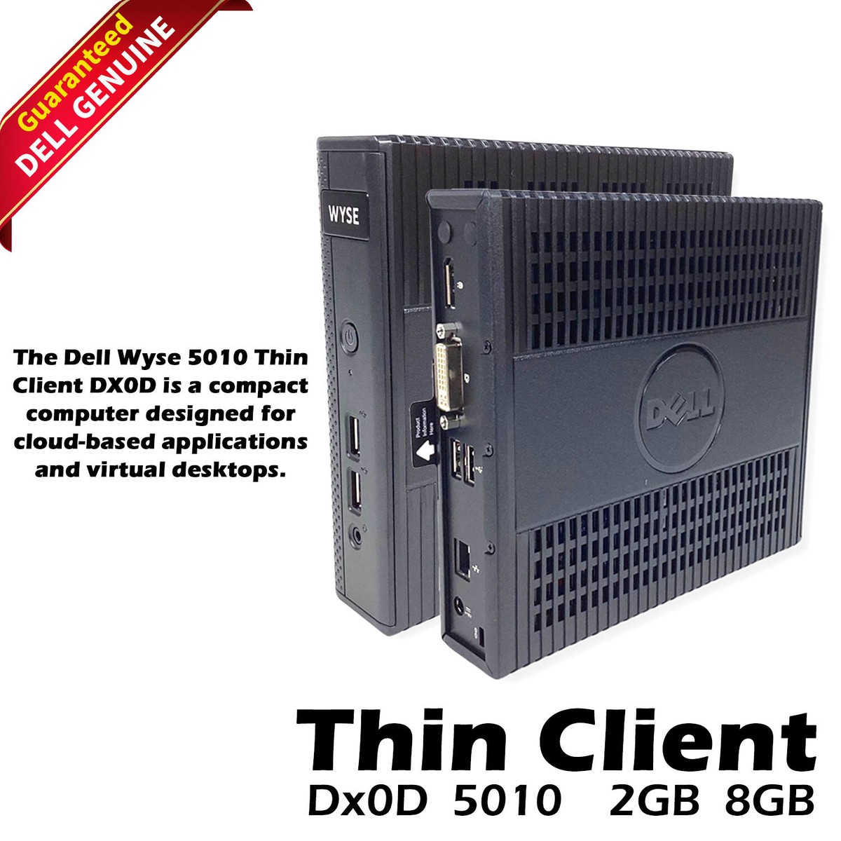 DELL - Dell デル Wyse 5010 Zx0Q ミニPC DELL - Dell デル Wyse 5010 Zx0Q ミニPC Mini Computer Dell