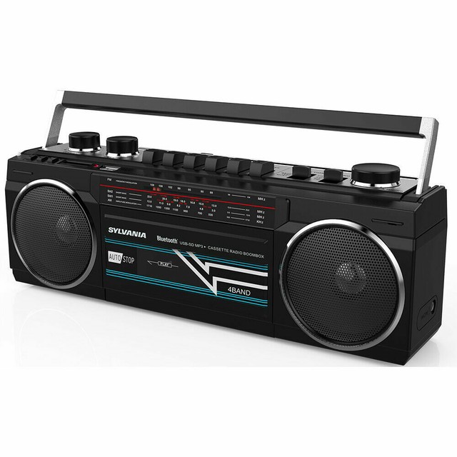 old school boombox bluetooth