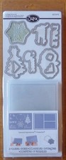 Sizzix Framelits Christmas Collage Frames - Tree, Snowflake - 2 folders, 9 dies