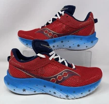 Saucony Kinvara 14 Liberty USA Shoes Womens Size 8 Athletic Running S10823-76