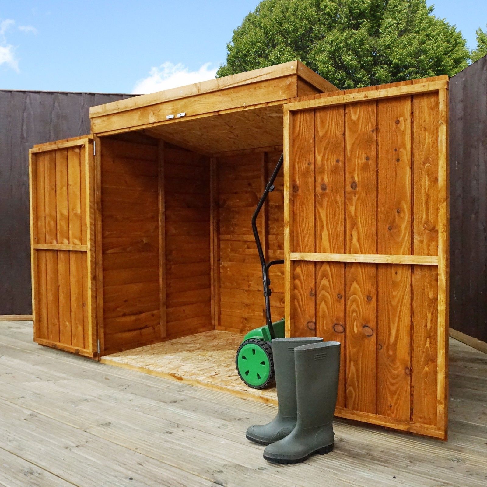 Small Garden Shed Wood Garden Design