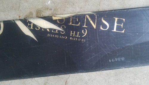Dynastar 6th Sense Big 186 cm Twin Tip Skis ONLY All-Mountain Park FAT - Picture 10 of 12