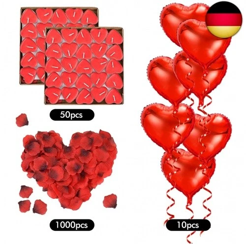 RANJIMA Romantische Deko, Hochzeit Deko Set, Heiratsantrag Deko 1000 - Bild 2 von 7