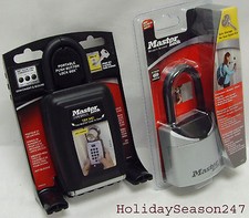 MASTER LOCK Hanging Spare Key Security Storage Realtor Door Gate Lock Box Safe