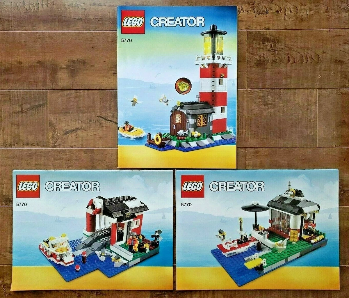 Creator LEGO 5770 Lighthouse Island 3 3 2011 INSTRUCTIONAL