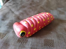 BALINESE HAND PAINTED GRUB SHAKER - 5 INCHES ACROSS