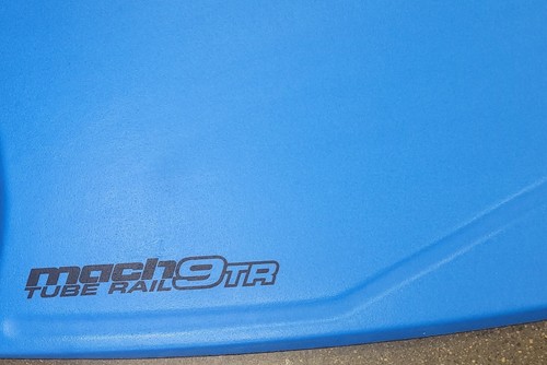Blue Morey Boogie Board Mach 9 TR Tube Rail BodyBoard NO LEASH Used ADULT - Picture 3 of 11