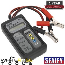 Image of Sealey Digital Battery & Alternator Tester 6-12V Battery 6, 12, 24V Alternator