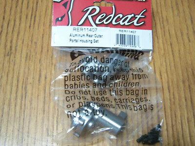 Redcat Gen8 AXE Scout II Aluminum Rear Outer Portal Housing Set 11407 BELOW COST