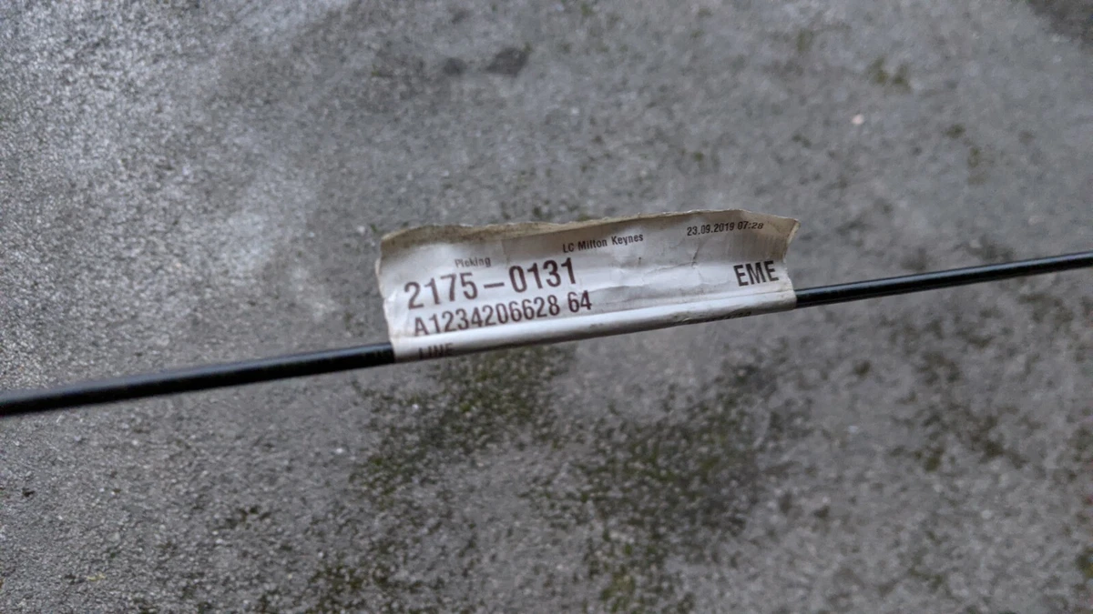 Mercedes 1234206628 brake line original Mercedes | eBay
