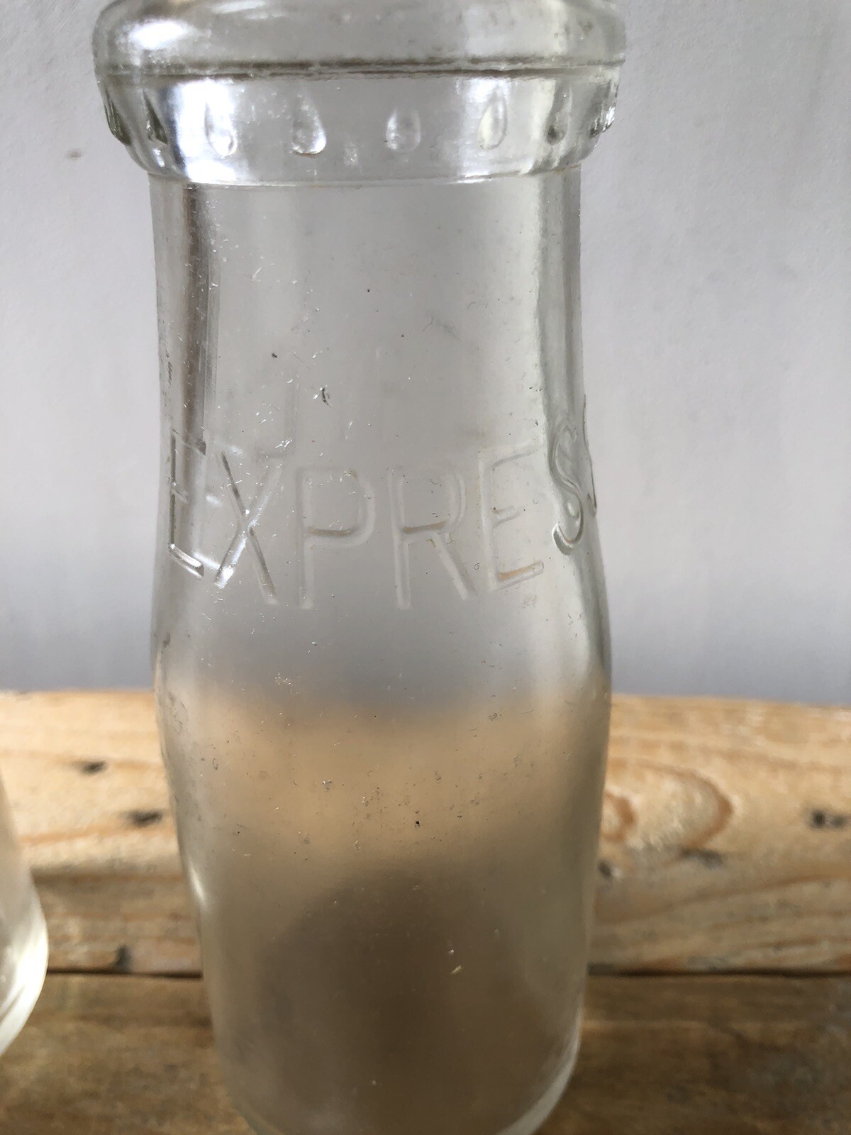 2 Vintage Milk Bottles , United Dairies / Express Dairies . eBay