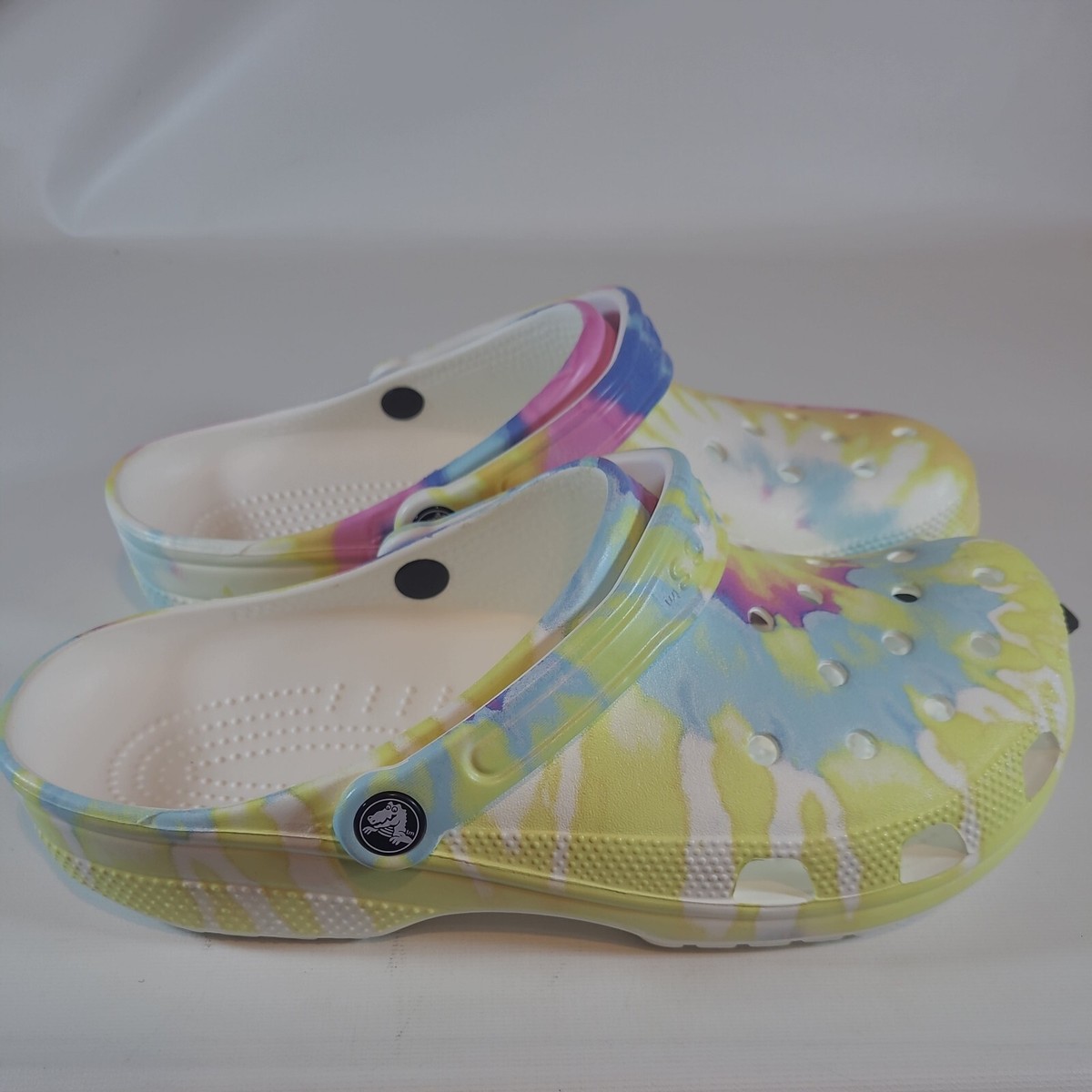 Crocs Classic Tie-Dye Graphic Clog Size Men