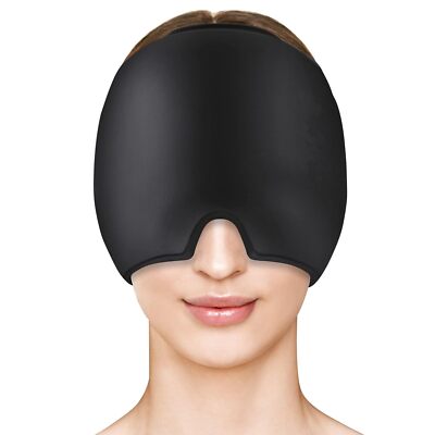 Migraine Relief Cap Headache Relief Cap Hat Head Ice Pack Wrap Migraine Cold Cap