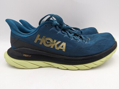 Hoka One One Mach 4 Shoes Mens Size 11 Blue Running Sneakers 1113528 BCBLC Hoka One One Mens Mach 4 1113528 BCBLC Blue Running Shoes  main image 2