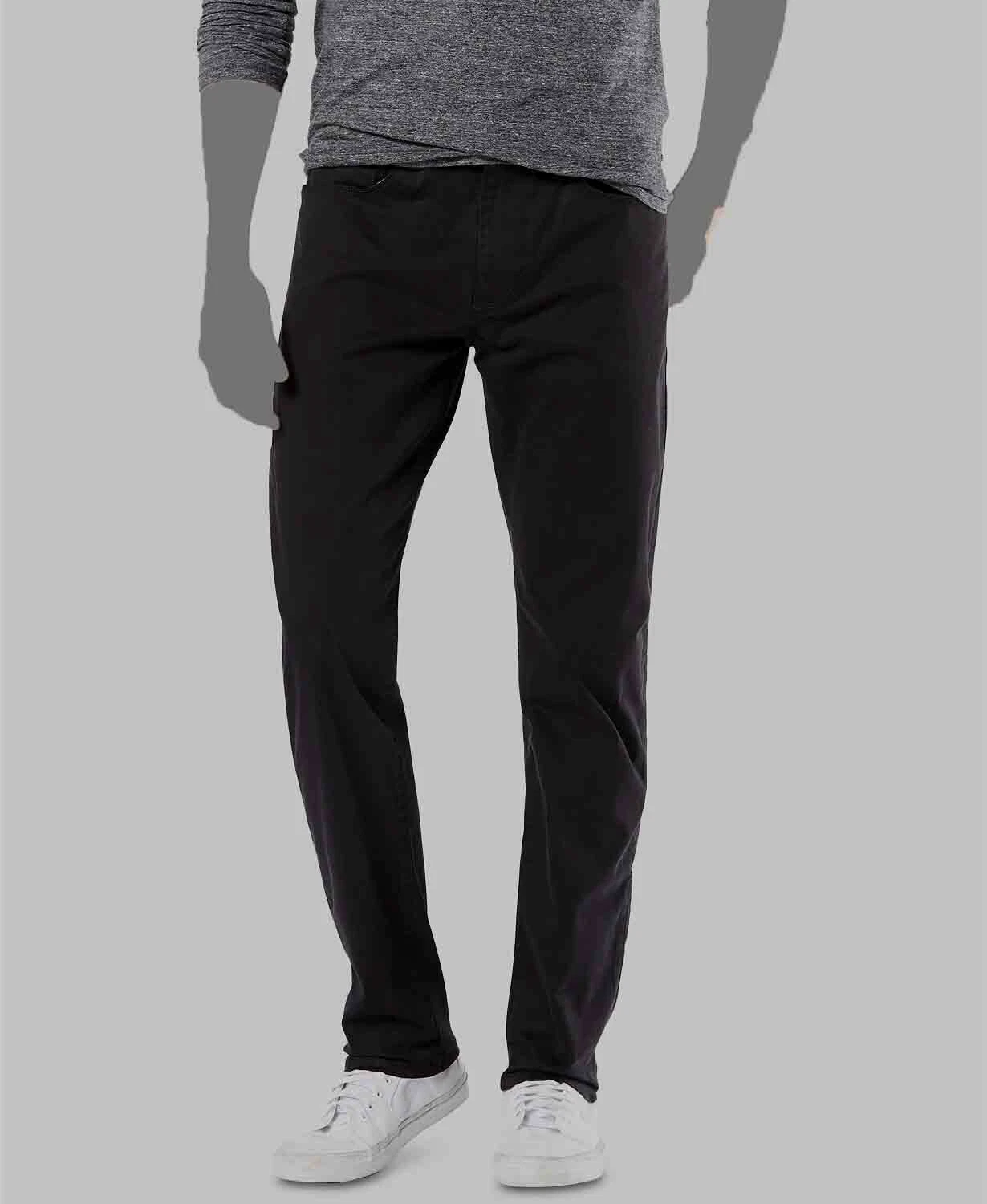 Pantalon homme Dockers noir coupe jean Supreme Flex coupe slim taille W36/L34